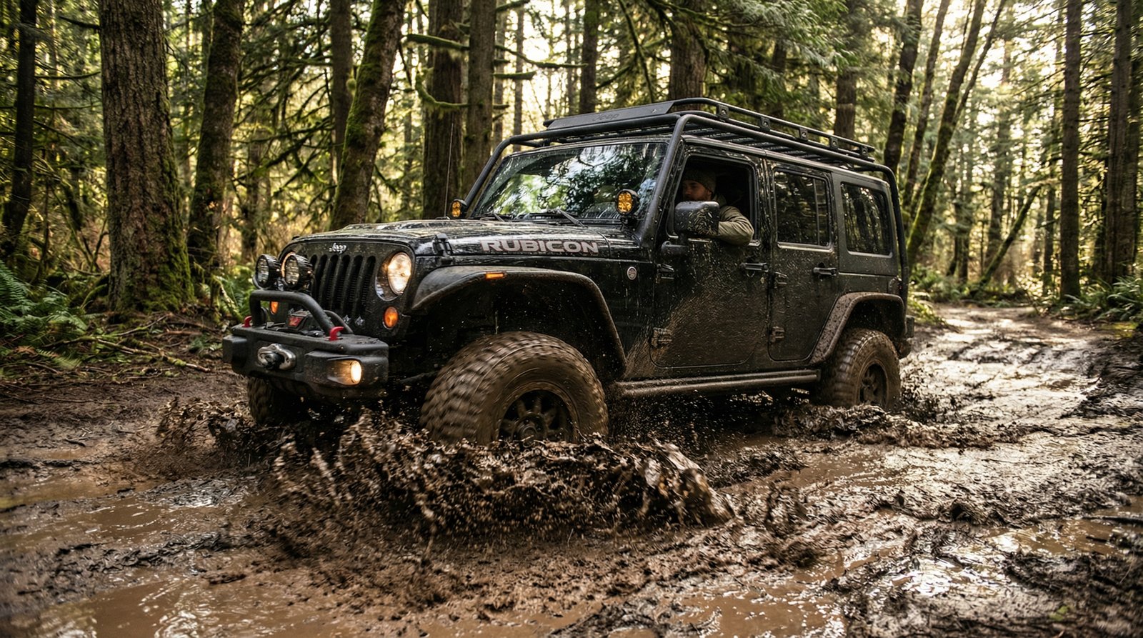 黄色仓库越野车视频