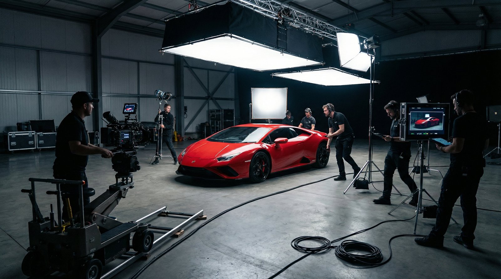 黄色仓库视频剪辑